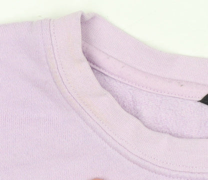 Womens UK Size L Dunnes Stores Purple Pullover Sweatshirt
