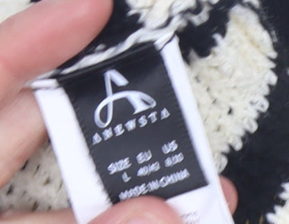Womens UK Size 14 Anewsta Black Pullover Jumper