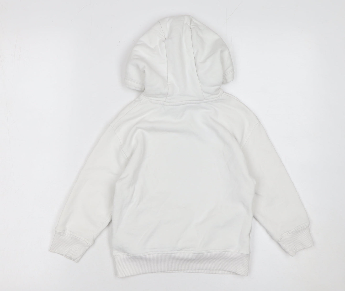 Boys UK Size 4 Years NEXT White Pullover Hoodie