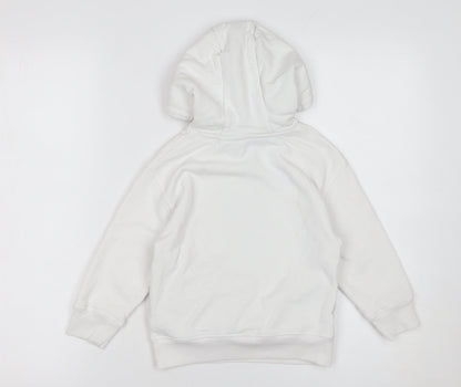Boys UK Size 4 Years NEXT White Pullover Hoodie