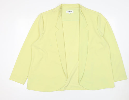 Womens UK Size 22 Gerard Plus Yellow Blazer