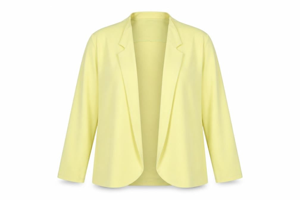 Womens UK Size 22 Gerard Plus Yellow Blazer