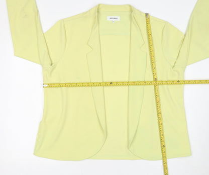Womens UK Size 22 Gerard Plus Yellow Blazer