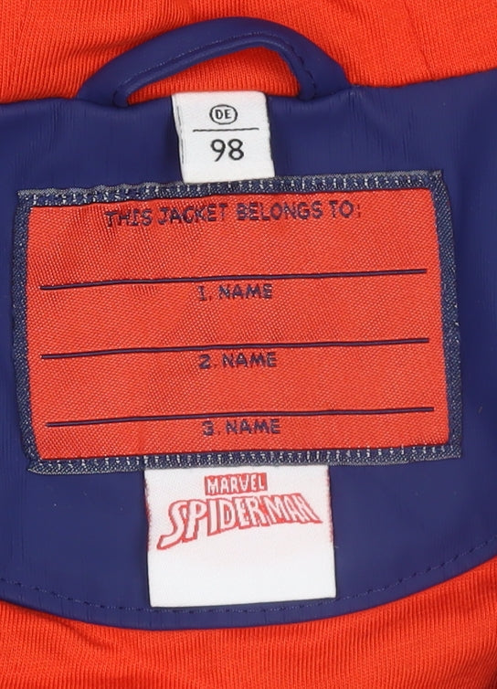 Boys UK Size 2-3 Years Marvel Blue Rain Coat
