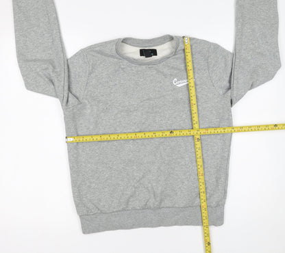 Mens UK Size M Converse Grey Pullover Sweatshirt