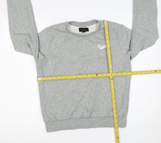 Mens UK Size M Converse Grey Pullover Sweatshirt