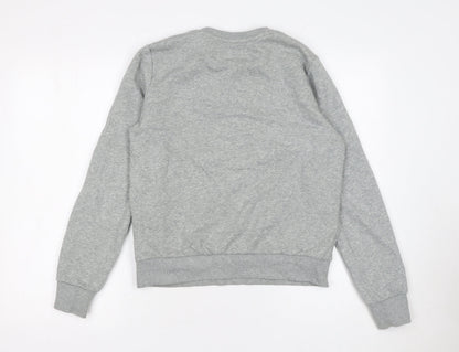 Mens UK Size M Converse Grey Pullover Sweatshirt