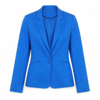 Womens UK Size 10 Awear Regular Blue Blazer