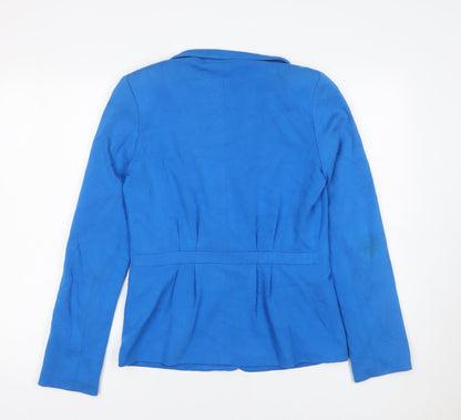 Womens UK Size 10 Awear Regular Blue Blazer