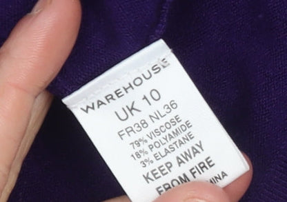 Womens UK Size 10 Warehouse Pencil Dress