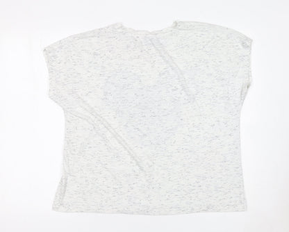 Womens UK Size 20 Disney White Basic T-Shirt