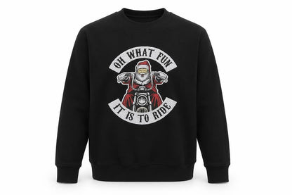 Mens UK Size M Awdis Black Pullover Sweatshirt