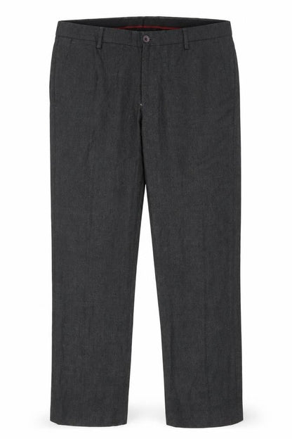 Mens UK Size L John Miller Slim Fit Dress Pants Grey Trousers