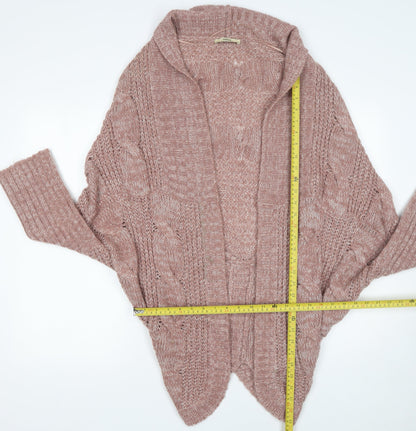 Womens UK Size L Oasis Pink Cardigan Jumper