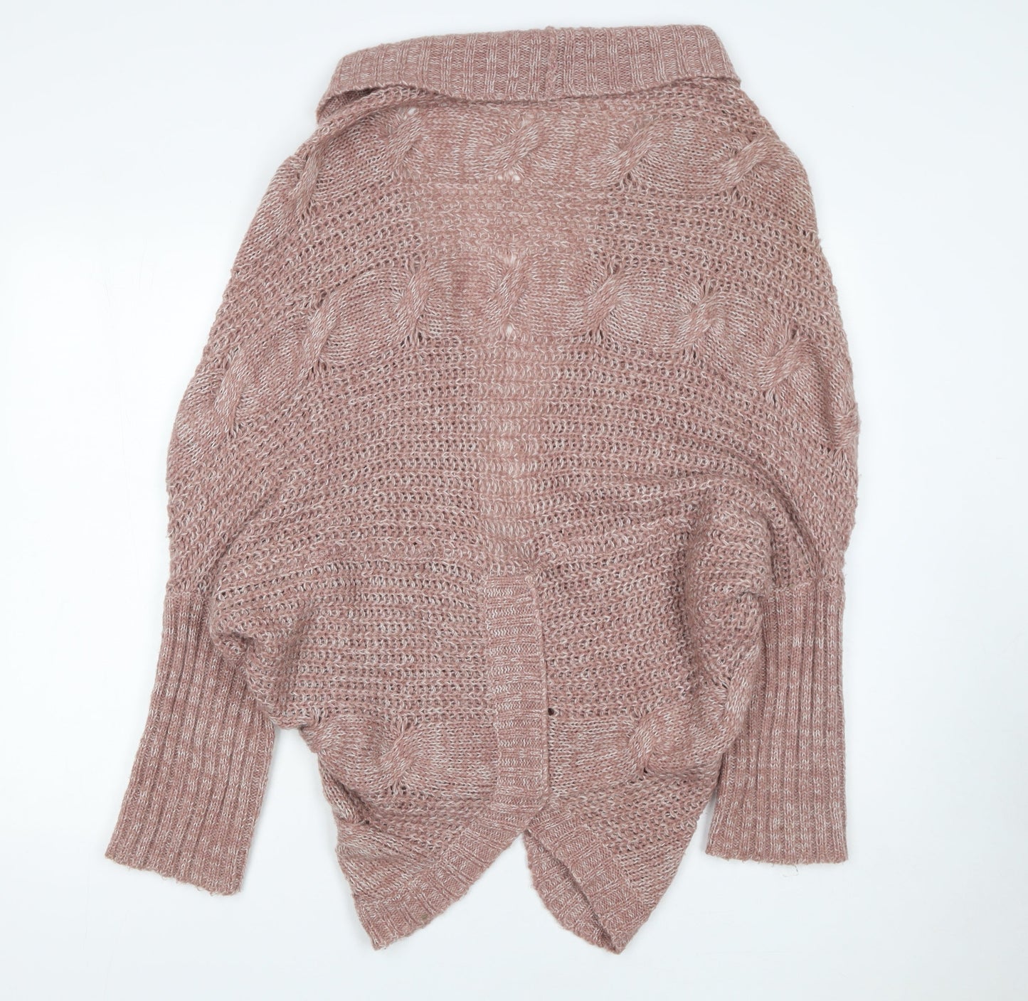 Womens UK Size L Oasis Pink Cardigan Jumper