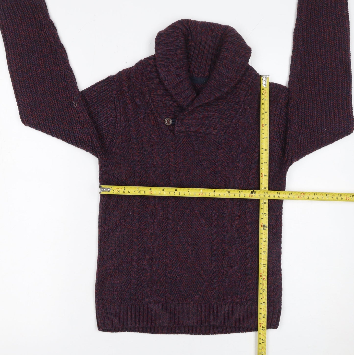 Boys UK Size 10-11 Years Dunnes Stores Red Pullover Jumper