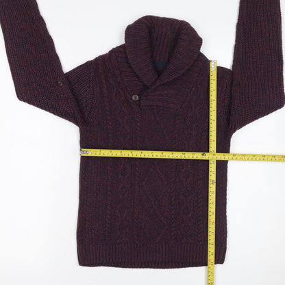 Boys UK Size 10-11 Years Dunnes Stores Red Pullover Jumper
