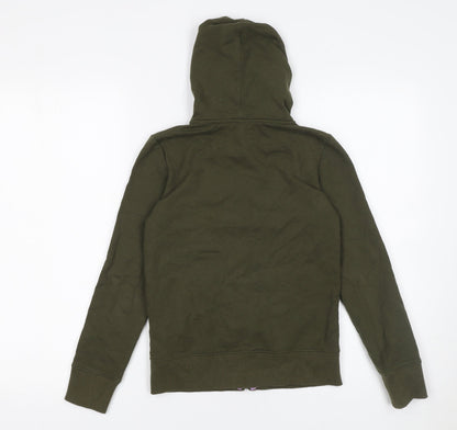 Boys UK Size 10 Years O'Neill Green Full Zip Hoodie