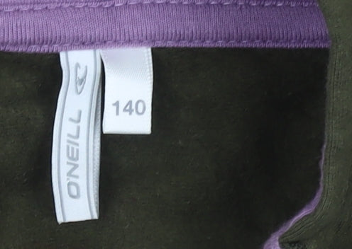 Boys UK Size 10 Years O'Neill Green Full Zip Hoodie