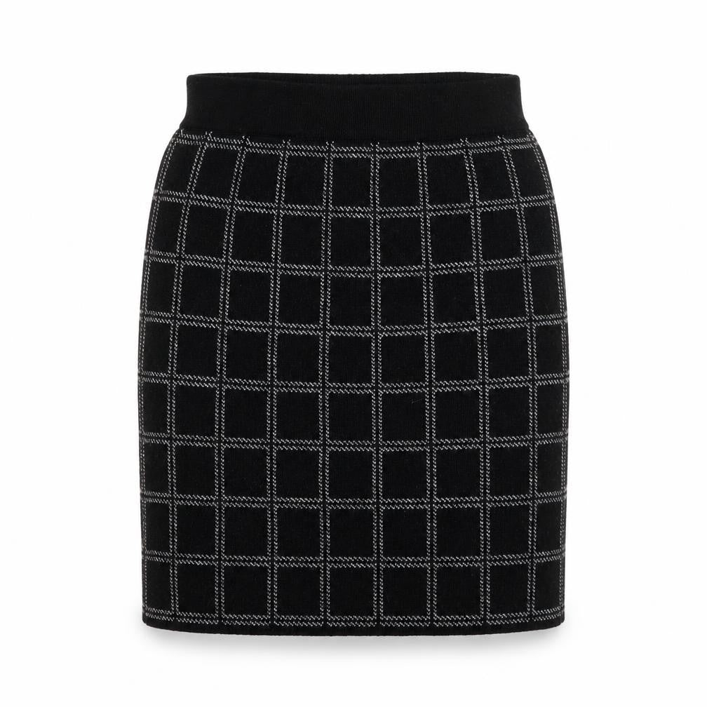 Womens UK Size S Kenar Straight & Pencil Knit Skirt