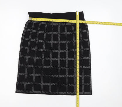 Womens UK Size S Kenar Straight & Pencil Knit Skirt