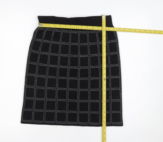 Womens UK Size S Kenar Straight & Pencil Knit Skirt
