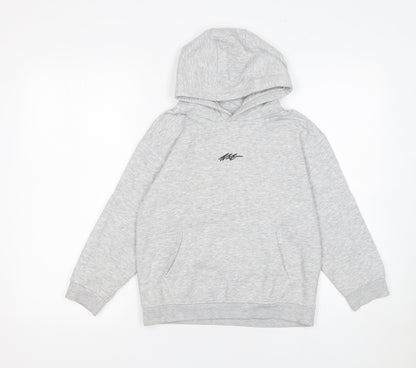 Boys UK Size 8 Years NEXT Grey Pullover Hoodie
