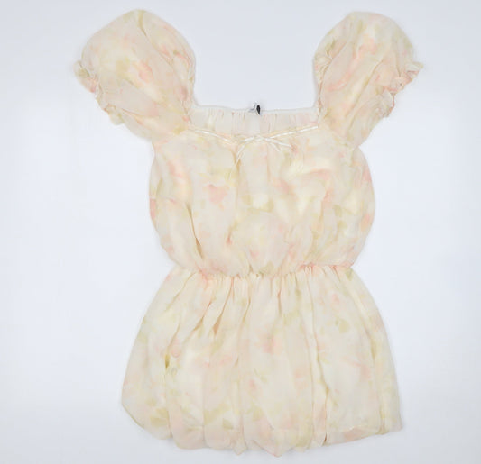 Womens UK Size S Bershka Fit & Flare Dress
