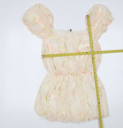 Womens UK Size S Bershka Fit & Flare Dress