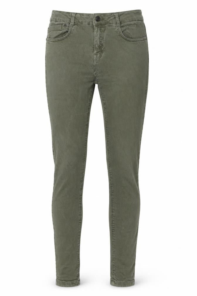 Womens UK Size 10 Bershka Slim Fit Skinny Green Jeans
