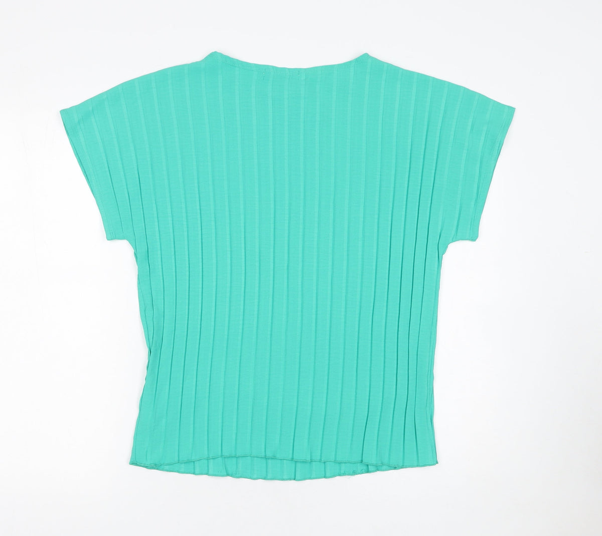 Womens UK Size XS Gallery Green Basic Blouse