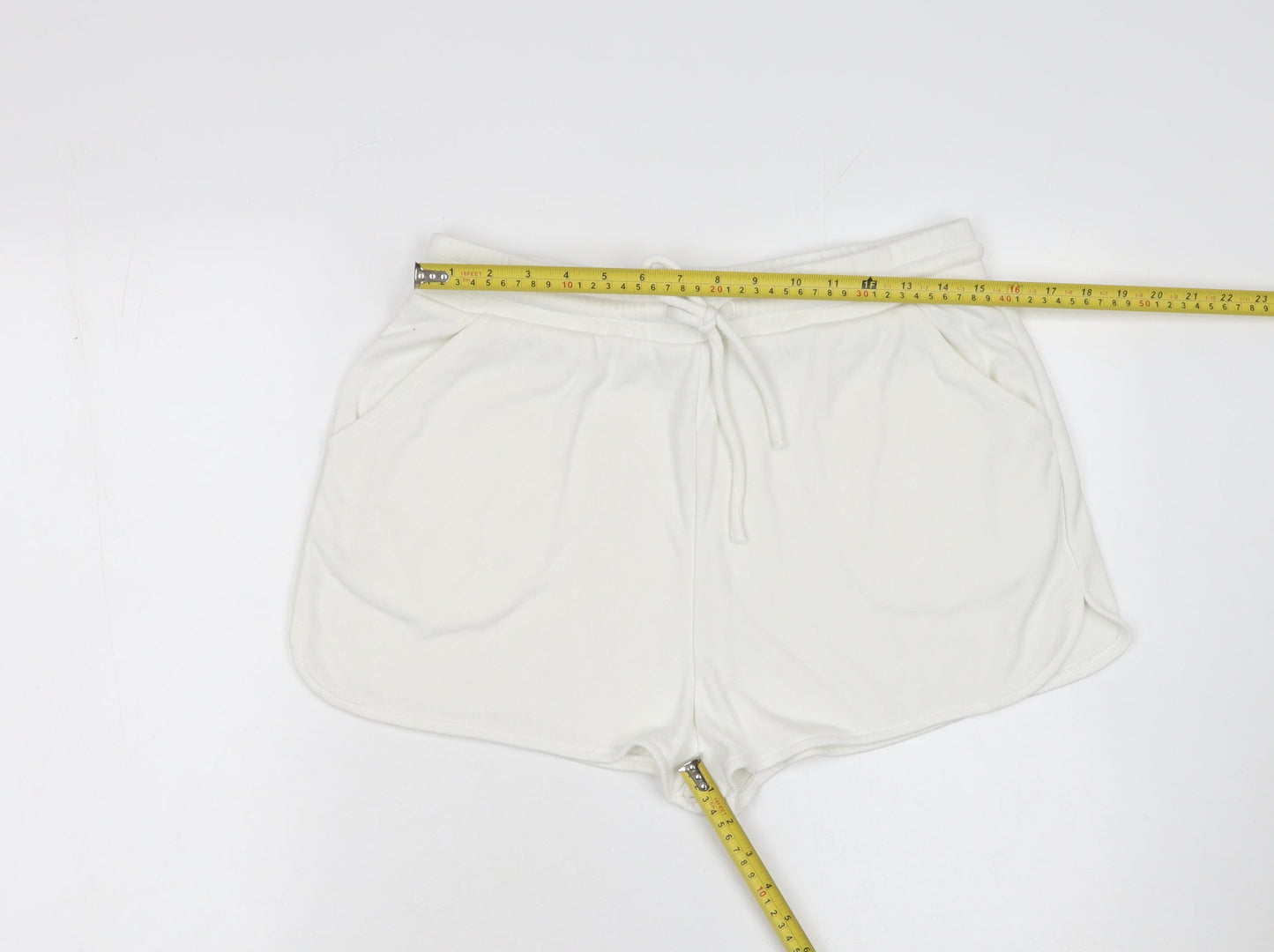 Womens UK Size L Zara Regular Fit Sweat Shorts