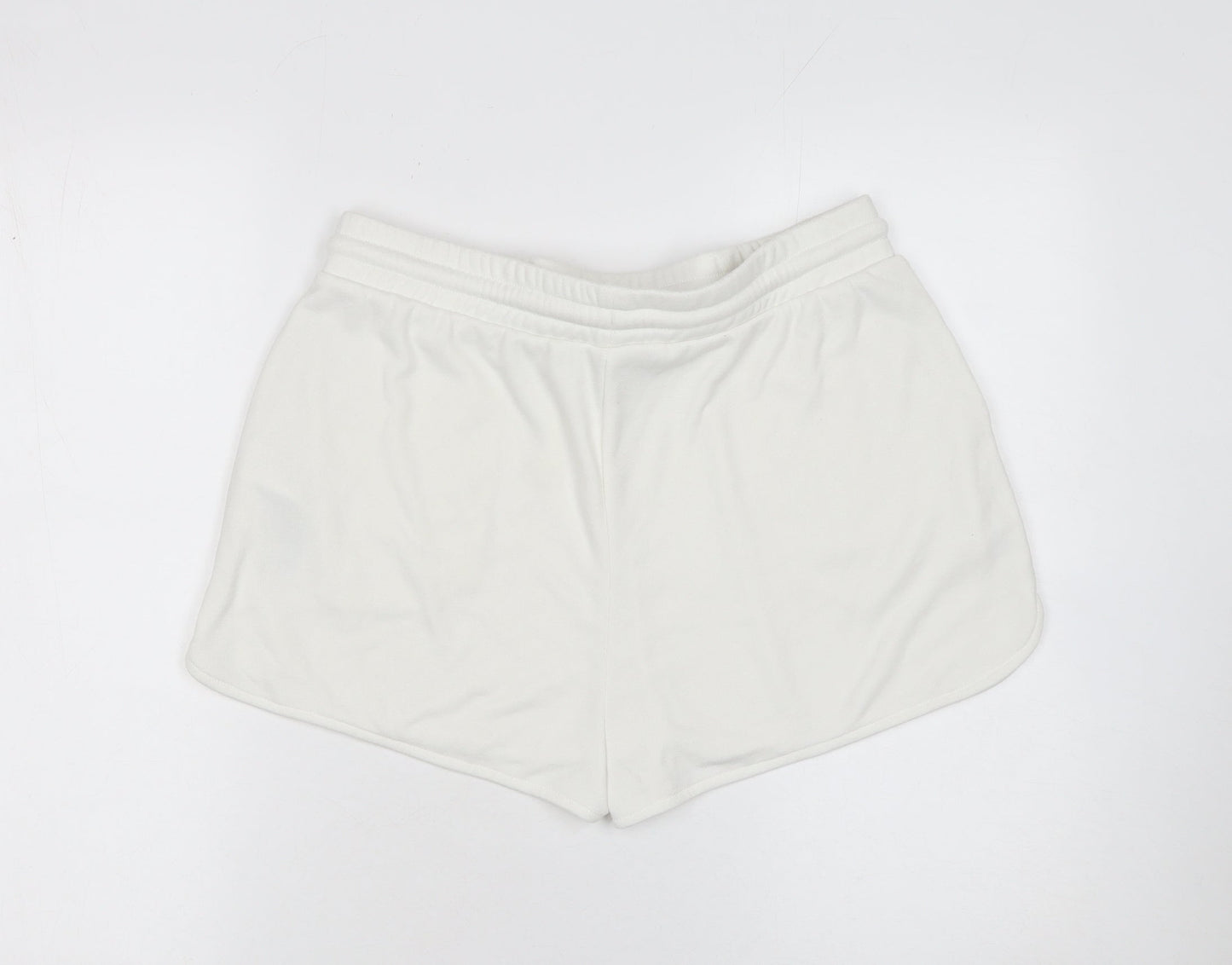 Womens UK Size L Zara Regular Fit Sweat Shorts