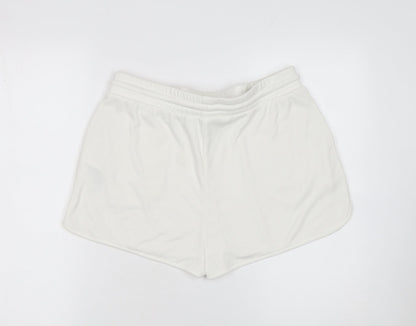 Womens UK Size L Zara Regular Fit Sweat Shorts