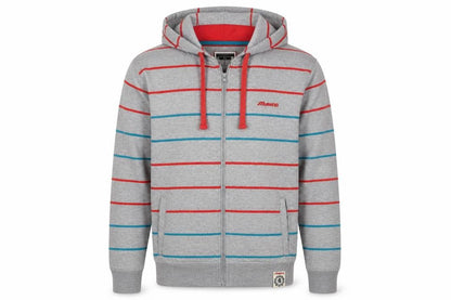 Mens UK Size S Murano Grey Full Zip Hoodie