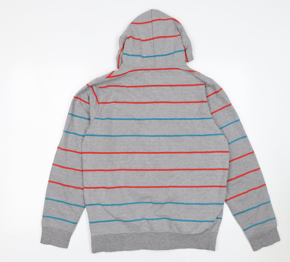 Mens UK Size S Murano Grey Full Zip Hoodie