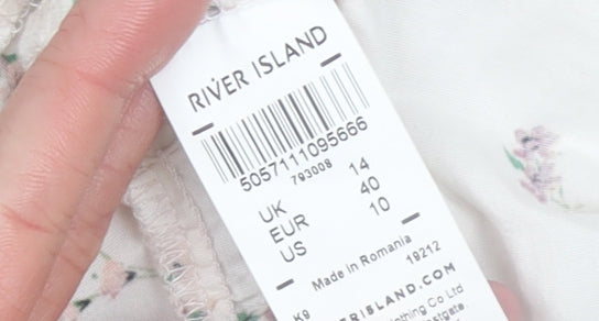 Womens UK Size 14 River Island A-Line Dress