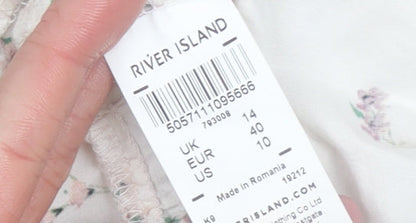Womens UK Size 14 River Island A-Line Dress