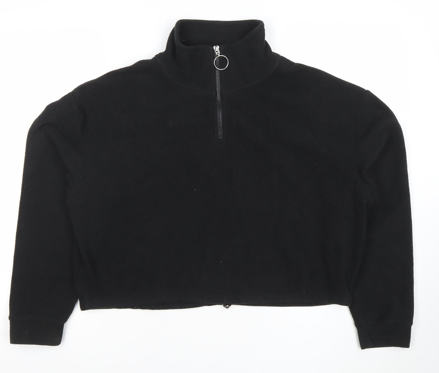 Womens UK Size M Brave Soul London Black Pullover Sweatshirt