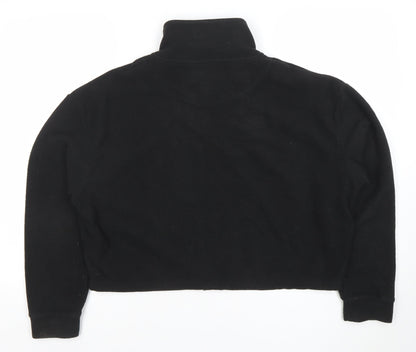 Womens UK Size M Brave Soul London Black Pullover Sweatshirt