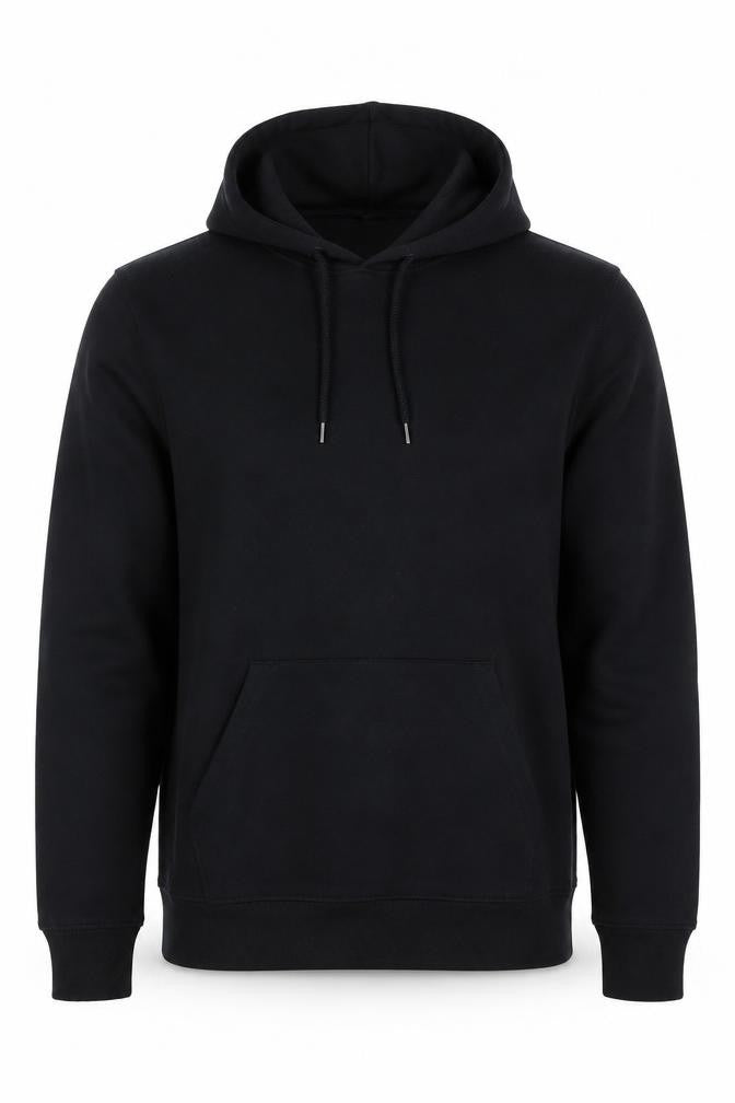 Mens UK Size S Topman Black Pullover Hoodie