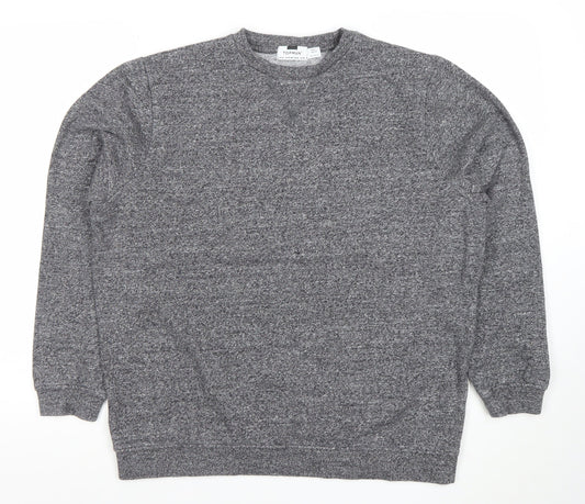 Mens UK Size M Topman Grey Pullover Sweatshirt