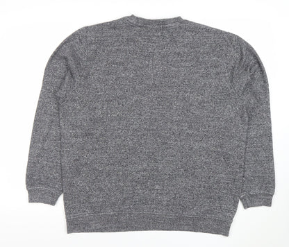 Mens UK Size M Topman Grey Pullover Sweatshirt