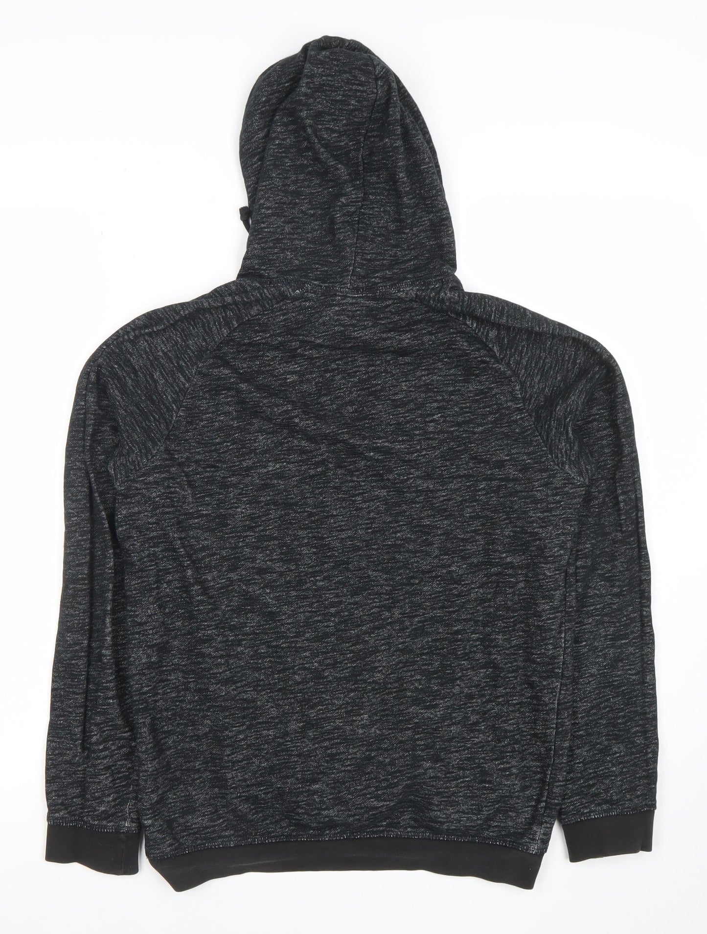 Womens UK Size XS H&M Black Pullover Hoodie