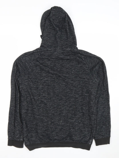 Womens UK Size XS H&M Black Pullover Hoodie