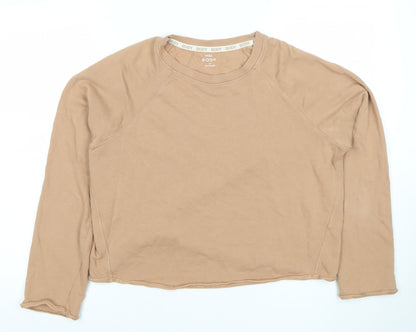 Womens UK Size 12 Marks and Spencer Beige Pullover Sweatshirt