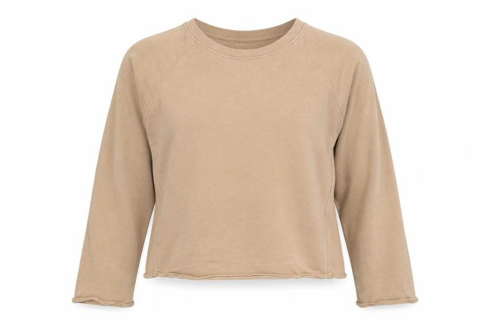 Womens UK Size 12 Marks and Spencer Beige Pullover Sweatshirt