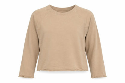 Womens UK Size 12 Marks and Spencer Beige Pullover Sweatshirt