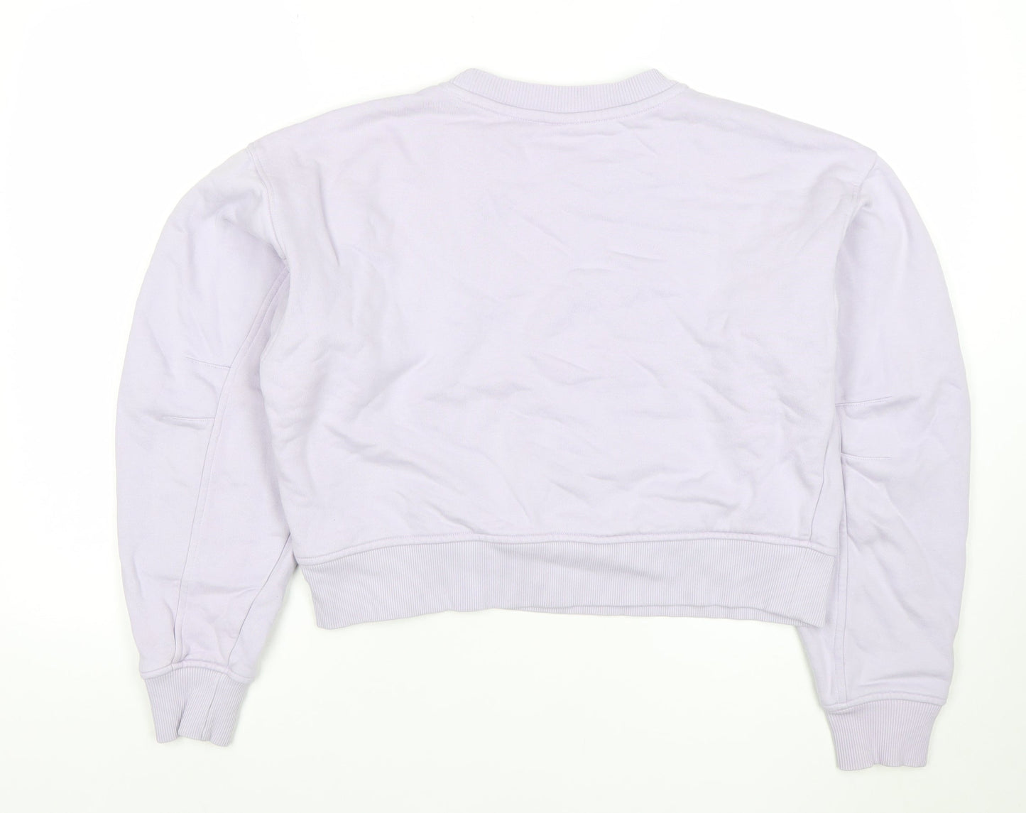 Womens UK Size M H&M Purple Pullover Sweatshirt