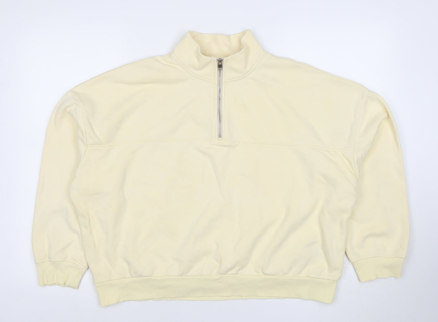 Womens UK Size L Marks and Spencer Beige Pullover Sweatshirt